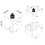 (Chipboard, Brown) Roller Container Hanging Registry Baula M 5