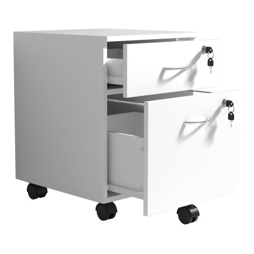 (Chipboard, Brown) Roller Container Hanging Registry Baula M 2