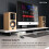 Bookshelf Speaker with Bluetooth, Optical, RCA & USB - AZATOM CX-2 Oak 4