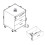 (Chipboard, Grey) Wooden Roller Container Drawer Tobila 14