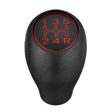 5 Speed Manual Car Gear Shift Knob Shifter Lever Handle Stick for 504 505 309 205 CTI Red ABS