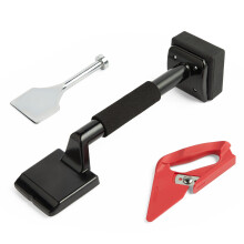 VonHaus Carpet Stretcher,Carpet Fitting Kit, with a Cutter and Steel Bolster
