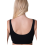 (BLACK, 12-14) Womens Soft Cotton Elastane Trim 2 Pack Bra Black 4