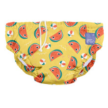 Bambino Mio Reusable Swim Nappy Pant, (7-9 kg) Age 6-12 Months | OEKO-TEX Standard 100 Snug fit to help catch poo - Lightweight, quick-drying