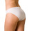 (WHITE, 14-16) Three Pack White Serenity Jacquard High Leg Briefs 3