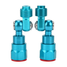 2 StüCk 7/8 Zoll F-7/8 Zoll M Airless-SpritzgeräT Drehgelenk Adapter Silber Drehgelenk für Wagner/ FarbspritzgeräT