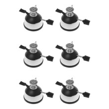 6X Brûleur à Gaz HT-5015M Table à Gaz Brûleur au Butane Chauffage Siphon Pot Cuisinière à Café Siphon Pot