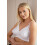 (WHITE, 36DD) Camille Womens White Soft Cup Non-Wired Bra 5