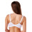 (WHITE, 40D) Camille Womens White Soft Lace Cup Bra 4