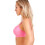 (PINK, 32D) Super Boost Padded Push Up Vibrant Pink Underwire Bra 3