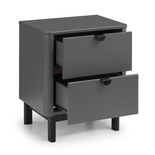 Chloe 2 Drawer Bedside 2