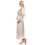 (PEACH, 14-16) Womens Luxury Satin Wraps 4