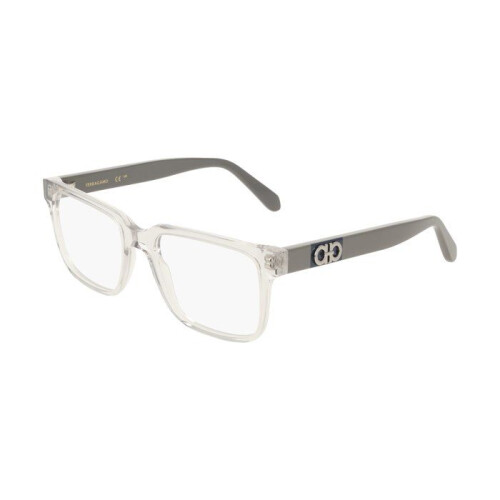 Ferragamo Sehhilfen - FERRAGAMO - SF3075 - Transparent hellgrau - Acetat - Herren