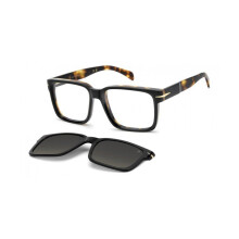David Beckham DB 7163/C 55/18/137 musta havana asetaattikehykset MIEHET DB 7163/C