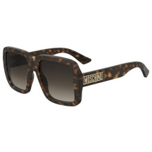 Moschino MOS180/S 55/19/140 Havana asetaattikehykset NAISILLE MOS180/S aurinkolasit