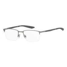 Under Armour UA 5123/G 54/18/132.1 Matte ruthenium grijze metalen monturen MAN UA 5123/G