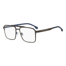 Gafas de Vista Hugo Boss BOSS 2002 56/18/138.6 Marrón mate azul Montura de metal HOMBRE BOSS 2002