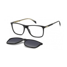 David Beckham DB 1234/C 56/16/135.8 mustat asetaattikehykset MIEHET DB 1234/C