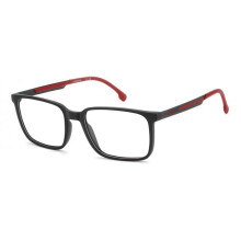 Carrera CARRERA 8943 56/18/135.1 Matte zwart rode polyamide monturen MAN CARRERA 8943
