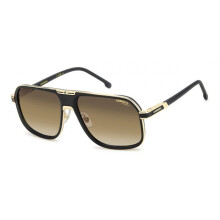 Zonnebril - CARRERA - CARRERA 1090/S - Mat zwart goud - Metaal - 60/16/144