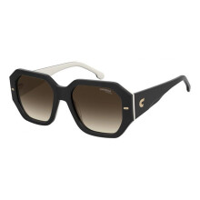 Zonnebril Carrera CARRERA 3109/S 55/19/134 Zwart wit Acetaat monturen VROUW CARRERA 3109/S