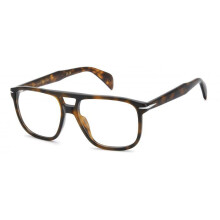 David Beckham DB 1235 55/16/130 ruskea havana asetaattikehys MIEHET DB 1235