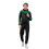 Sudadera con capucha polar Givova Roma - negro/verde 1