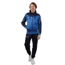 Conjunto de moletom com capuz Givova Roma - azul royal/azul marinho - 4XL