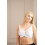 (WHITE, 42D) Womens Classic White Lace Non Padded Underwired Bra 5