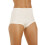 (BEIGE, 12) Womens Two Pack Smooth High Waist Beige Control Briefs 5