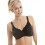 (BLACK, 38DD) Non Wired Full Cup Support Black Mastectomy Bra 1