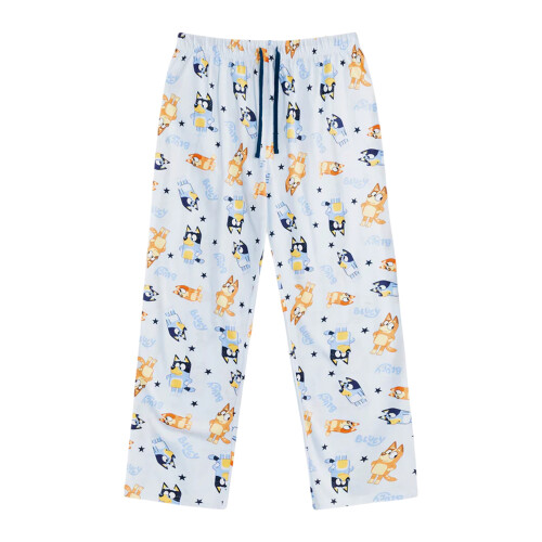 Bluey (S, Multicoloured) Bluey Mens Family Long Pyjama Set 2