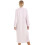 (PINK, 8-10) Womens Supersoft Button Front Pink Housecoat 4