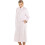 (PINK, 8-10) Womens Supersoft Button Front Pink Housecoat 5