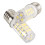 2 Pack 4W Dimmable LED E17 Microwave Oven Bulb , Daylight 6000K 40W Halogen Equivalent Light ,Ceramic E17 LED Bulb 1