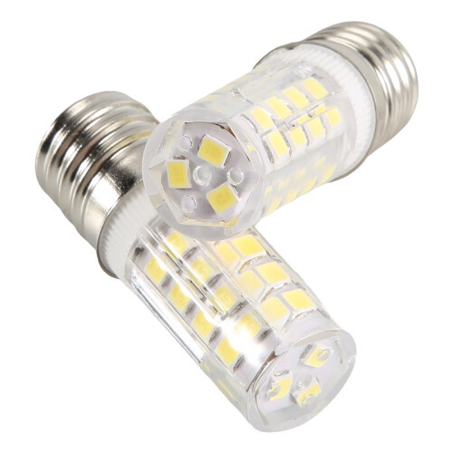 2 Pack 4W Dimmable LED E17 Microwave Oven Bulb , Daylight 6000K 40W Halogen Equivalent Light ,Ceramic E17 LED Bulb