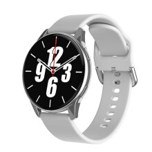 (White) Smart watch health heart rate series music video Bluetooth call waterproof NFC smart watch suitable for Android IOS