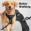 Funfox Dog Harness for Xlarge Dogs, No Pull Pet Vest Adjustable with Vertical Handle & Front Clip 5