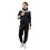 Sudadera con capucha polar Givova Roma - negro/blanco 2