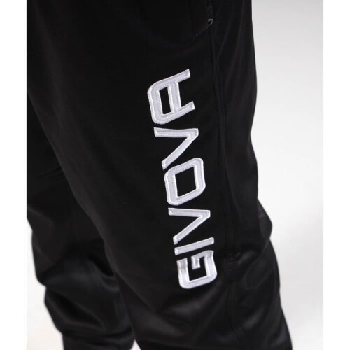 Sudadera con capucha polar Givova Roma - negro/blanco 2