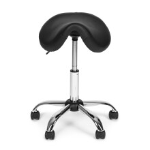 Hocker, medizinischer drehbarer Schönheitshocker, höhenverstellbar, Kunstleder