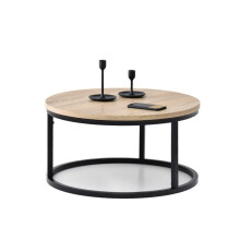 Modern industrial loft coffee table 60 cm
