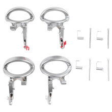 4 Teile/Set AutoinnentüRgriff für Nitro 2007-2011 68004828AA 68004829AA TüRgriff Satin Chrom