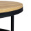 Modern industrial loft coffee table 60 cm 4