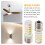 2 Pack 4W Dimmable LED E17 Microwave Oven Bulb , Daylight 6000K 40W Halogen Equivalent Light ,Ceramic E17 LED Bulb 1