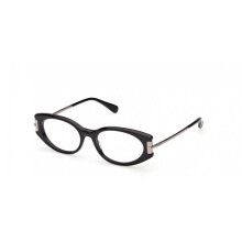 MaxMara MM5225 53/17/140 001 kiiltävä musta ACETATE-KEHYKSET NAISILLE MaxMara MM5225 kiiltävä musta silmälasit 53 17 140
