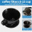 Coffee Filter Cup, Single Cup Black Ceramic Coffee Dripper, Reusable Filter Drip Holder S 8