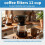 Coffee Filter Cup, Single Cup Black Ceramic Coffee Dripper, Reusable Filter Drip Holder S 9