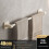 (White 30cm)Rod Shower Towel Rack With Suction Cup Wall Mount For Bathroom Storage Use 10