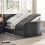 Clara Ottoman TV Bed 135cm - Dark Grey 2